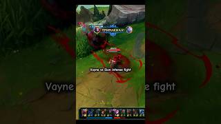 Vayne vs Sion  Intense Fight  leagueoflegends [upl. by Latashia]