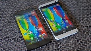 Nexus 5 vs HTC One  Pocketnow [upl. by Inkster184]