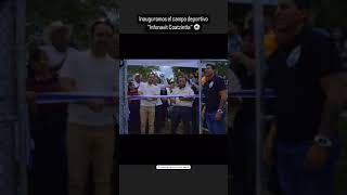 Inaugura el titular de la SEFIPLAN José Luis Lima Franco el campo deportivo “Infonavit Coatzintla” [upl. by Luhar516]