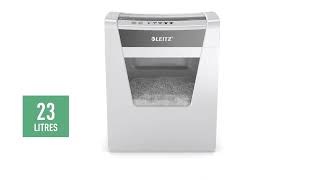 Leitz IQ office p5 23 litres paper shredder [upl. by Asseneg]