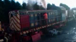 ALCo S1 Switcher wno 77120 aka BSC 801 exhaust plumes [upl. by Nel]