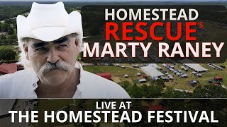 Marty Raney  LIVING OFFGRID  The Homestead Festival 2024 [upl. by Enyrhtac]