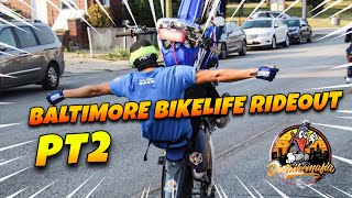 BALTIMORE BIKELIFE  2023 RIDEOUT PT2 [upl. by Marlen]