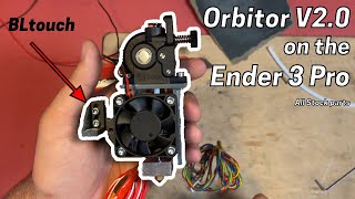 Orbiter V2 Extruder Upgrade on the Ender 3 all stock parts [upl. by Euginom240]