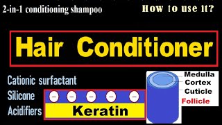 How does hair conditioner work  Sciencified [upl. by Nelrah]