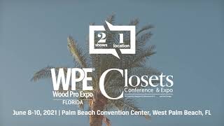 Closets Conference and Expo Wood Pro Expo Florida [upl. by Clarine]