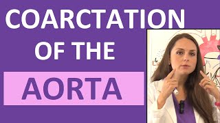 Coarctation of the Aorta Nursing Pediatrics  Congenital Heart Disease Defects [upl. by Leshia]