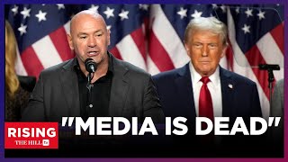 UFCs Dana White says mainstream media is dying praises influencers [upl. by Harald]