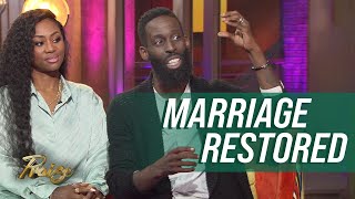 Tye amp Shanté Tribbett Marriage Restoration Testimony  Praise on TBN [upl. by Ratep]