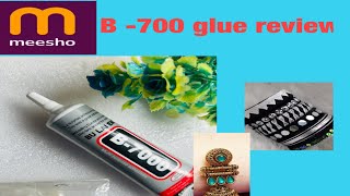 Meesho B 7000 glue product review B 7000 glue how to use [upl. by Massey]