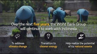 The World Bank Group Country Partnership Framework 20212025 for Indonesia [upl. by Otilopih]