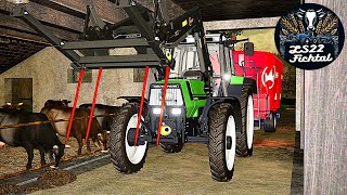 LS22 Fichtal 106  Futter für die Kühe mischen  Schneidwerk Vergrößerung  FARMING SIMULATOR 22 [upl. by Rebmyk88]