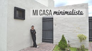 Casa pequeña sencilla y MINIMALISTA en México  HOUSE TOUR actualizado [upl. by Adine631]