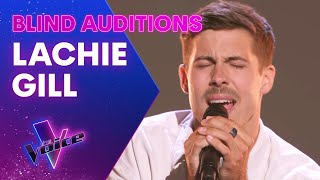 Lachie Gill Sings If The World Was Ending  The Blind Auditions  The Voice Australia [upl. by Ellsworth]