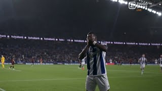 Sheraldo Becker Goal Real Sociedad Vs Barcelona 10 All Goals Analysis amp Extended Highlights [upl. by Llerref21]