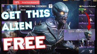 Get this FREE Alien skin  Stone  Extraterrestrial  An Alien Form emote  CODM [upl. by Adne816]