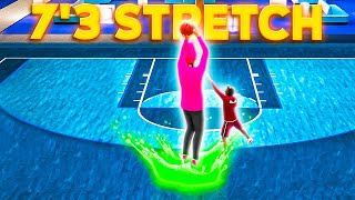 I took my 73 STRETCH BUILD to the COMP 1v1 STAGE on NBA 2K22 [upl. by Costanza]