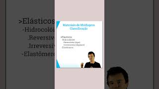 Classificação dos Materiais de Moldagem em Odontologia  Materiais Elásticos e Anelásticos [upl. by Phina105]