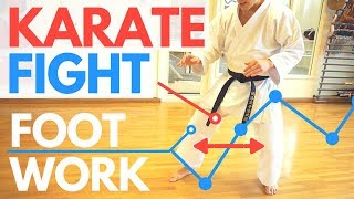 HOW TO CONTROL A FIGHT  Karate Footwork — Jesse Enkamp [upl. by Auos629]