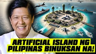 Sa Wakas Magsisilbing Artificial island ng Pilipinas Binuksan na [upl. by Ydarb]