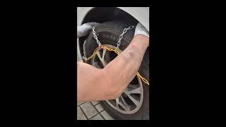 KN140 Snow Chains Tire Chain For Car Pickup Trucks SUV Width 235 245 255 265 275 [upl. by Xylina]