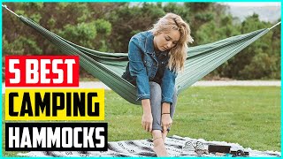 The 5 Best Camping Hammocks 2021 [upl. by Rizan]