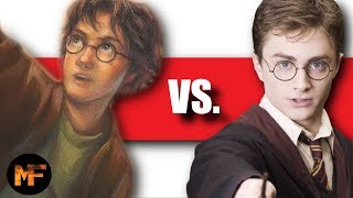 Harry Potter Books vs Movies Top 10 List [upl. by Analeh382]