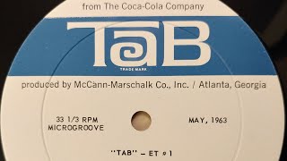 The CocaCola Company  TaB TV Spot Commercials May 1963 TVRadio Advertising Record [upl. by Lalaj]