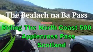 NC500 Spectacular Applecross pass Bealach na Ba [upl. by Oirromed]