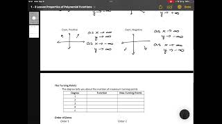 MHF4U Polynomial Characteristics [upl. by Naed]