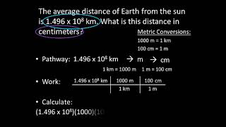 Dimensional Analysis Multi Step Problems [upl. by Lemej679]