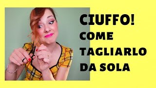 COME TAGLIARE IL CIUFFO DA SOLA [upl. by Astri]