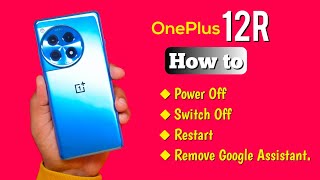 How to Switch Off OnePlus 12R 5G  How to Power Off Restart OnePlus 12R [upl. by Llyrad]