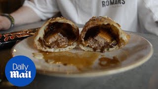 Glasgow takeaway launches deep fried Mars bar calzone [upl. by Ahseya251]