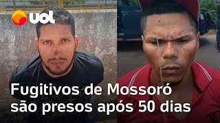 Fugitivos de Mossoró são presos no Pará após 50 dias [upl. by Akemehc]