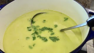 Greek Lemon Soup Avgolemono Easy [upl. by Lister]