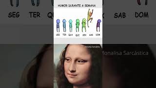 MONALISA SARCÁSTICA shorts memes memesbr [upl. by Fanning]