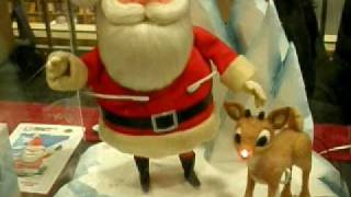 RankinBass Rudolph the Red Nosed Reindeer Santa Puppet [upl. by Nolaf951]