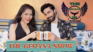 THE GEHANA SHOW  GEHANA VASISTH  KARAN THAKUR  ACTOR CAPTAIN FAROOQ IN AVRODH 2 SERIES SONY LIV [upl. by Bird305]