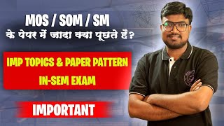 Imp Topic amp paper pattern insem exam solid mechanics som mos [upl. by Euqenimod]