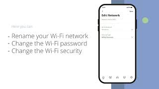 Mainstream Fiber App  How to Change Your Network Name and Password [upl. by Wilfred207]