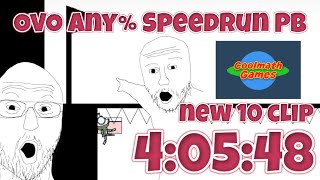 Coolmath Games OvO Any Speedrun in 40548 PB [upl. by Anaejer]