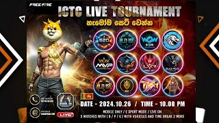 ICTC DAILY GUILD BATTLE  WITH LG BLOOD 69 E SPORT SRI LANKA 1026 🇱🇰 [upl. by Elahcar]