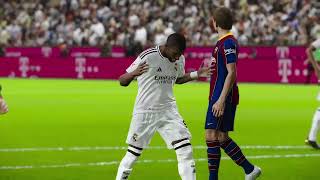 Real Madrid vs Barcelona Gameplay Efootball Pes 21 GamePlay Part30 [upl. by Roanna]