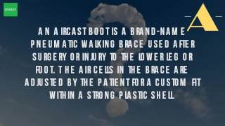 What Is An Air Cast Boot Used For [upl. by Mckee581]