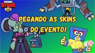 Liberei as skins do Mortis Lula Molusco Darryl Plankton e el Primo Bob esponja no Brawl Stars [upl. by Zevahc]