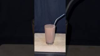 chocolate banana shake ASMR banana shake shorts asmr [upl. by Hirz]