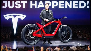 Elon Musk quotThe 2025 Tesla EBike is Set to Revolutionize the Future of Transportationquot [upl. by Annazor]