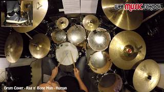 Rag n Bone Man  Human  DRUM COVER [upl. by Hsenid]