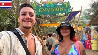 COSTA RICAS WILDEST FESTIVAL 🇨🇷 Envision Festival 2024 Uvita Costa Rica [upl. by Ethbinium]